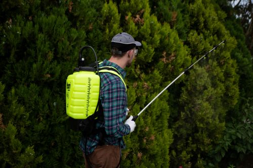 Zádový postřikovač-thůje